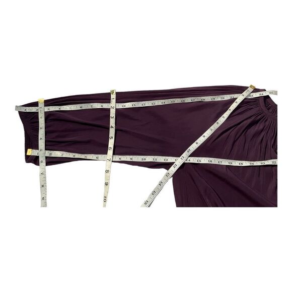 Chicos Women’s Purple Paris Poet long sleeve Blouse Size 3 US/16/18 - Picture 13 of 14